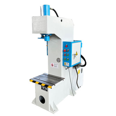 Prensa de perforación y montaje de rodamientos hidráulicos de columna única de alta velocidad con potencia de 4 kW