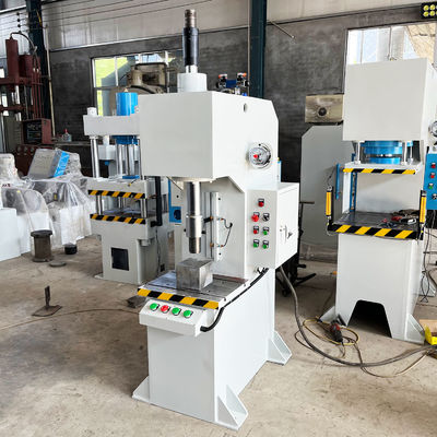 Prensa de perforación y montaje de rodamientos hidráulicos de columna única de alta velocidad con potencia de 4 kW