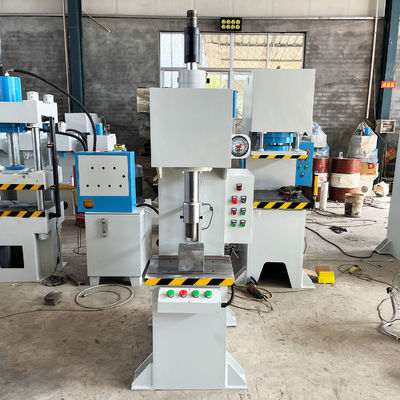 Prensa de perforación y montaje de rodamientos hidráulicos de columna única de alta velocidad con potencia de 4 kW