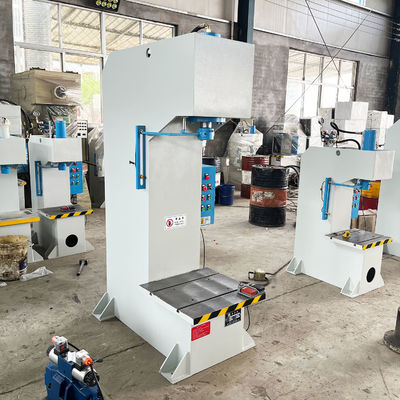 Prensa de perforación y montaje de rodamientos hidráulicos de columna única de alta velocidad con potencia de 4 kW