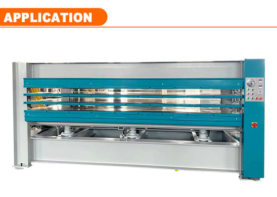 Maquina de prensado en caliente de madera laminada con alta productividad y buena