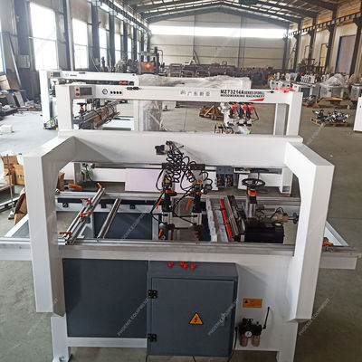 Tiendas de materiales de construcción Trabajo de la madera Máquina de perforación de agujeros de cabeza de línea 2 con potencia de 1,5 * 2 kW