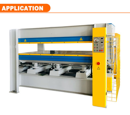 Máquina de prensado isostático caliente de 35 kW para el proceso de producción de piel de puerta de madera