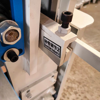 5.5kW Potencia 4 Cinturones Trabajo de la madera Rodas redondas de madera palos máquina de lijar Polidora máquina de lijar