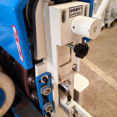 5.5kW Potencia 4 Cinturones Trabajo de la madera Rodas redondas de madera palos máquina de lijar Polidora máquina de lijar