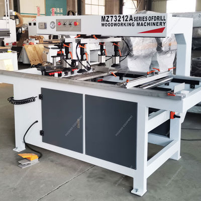 Máquina de perforación multi cabeza para perforar tableros de madera en la puerta del armario de muebles