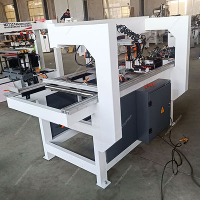 Máquina de perforación multi cabeza para perforar tableros de madera en la puerta del armario de muebles