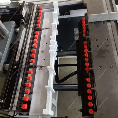 Máquina de perforación de paneles de madera de agujeros múltiples con 2 cabezas en 380V / 50HZ
