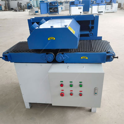 Velocidad de alimentación 0-8m/min Máquina de sierra de desgarro de cuchillas azules para cortes rápidos y precisos