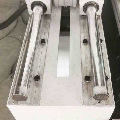 Cuatro cabezas de forma elíptica bisagra Jig perforando agujeros de paneles de madera perforador fresadora