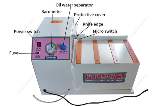 220V/50HZ Maquina de recorte de esquinas redondas para la producción de muebles