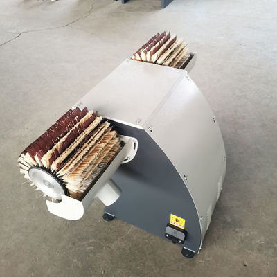 Maquinaria de lija de madera de doble cabeza de tambor de cepillo lijadora para pulir muebles de madera sólida