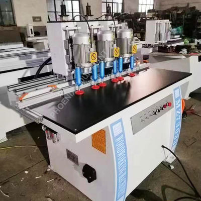 1.5kw*3 bisagra de perfil de aluminio y mini máquina de perforación para perforación profunda de agujeros de varios ejes