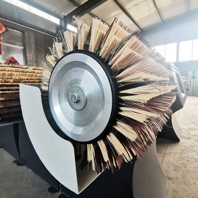 Maquinaria de lija de madera de doble rodillo con cepillo de tambor lijadora para aplicaciones industriales
