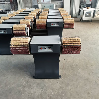 Maquinaria de lija de madera de doble rodillo con cepillo de tambor lijadora para aplicaciones industriales