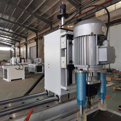 Máquina de perforación de agujeros de paneles verticales de madera de 300 kg con taladro autocentrado
