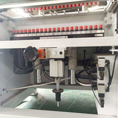 Máquina de perforación de madera de doble fila multifunción de 45 grados