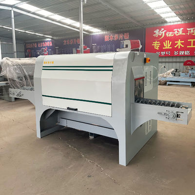 22KW*2 Potencia PYM200 Serradura mecánica redonda de hoja de madera máquina integrada máquina de corte automática