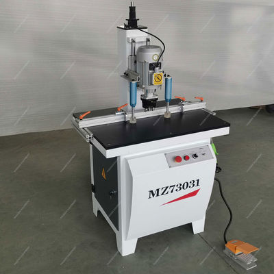 Máquina de perforación de banco portátil para puertas de madera