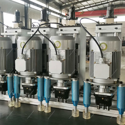 Máquina de perforación vertical de madera de 600 kg para bisagras de puertas de gabinetes Control de presión de aire