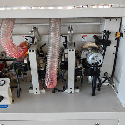 6 Funciones PVC contrachapado Melamina de borde de bandaje con 7KW de potencia y 0,4-3 mm de espesor