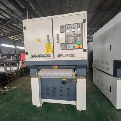 Cabinet de puertas de combinación automática de madera contrachapada de pulido de laca flotante Sander para madera