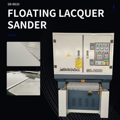 Cabinet de puertas de combinación automática de madera contrachapada de pulido de laca flotante Sander para madera