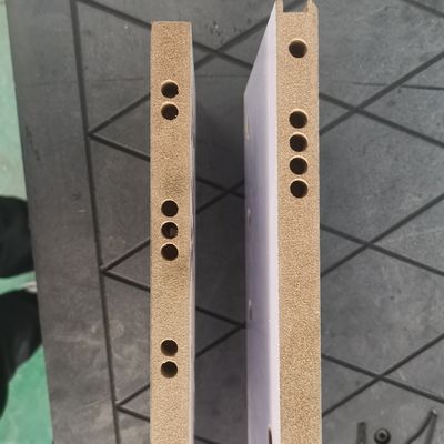 Máquina de perforación de agujeros laterales CNC de doble huso horizontal de 900 kg para la carpintería