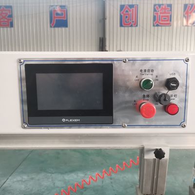 Máquina de perforación de agujeros laterales CNC de doble huso horizontal de 900 kg para la carpintería