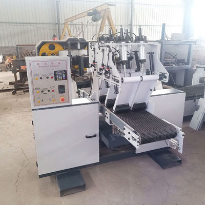 Maquinaria de corte de banda de madera de estilo horizontal Molino de sierra con motor de rueda de sierra de 15kw
