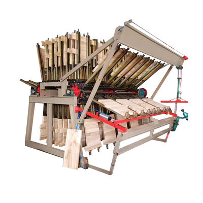 Peso KG 2000 kg MY2500B-20 Máquina de composición semiautomática de 20 filas Portador de pinzas de madera para madera sólida