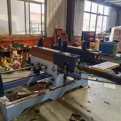 320 KG Peso de cinturón doble Sander 1500mm para la arena de borde Muebles de puertas de madera gabinetes
