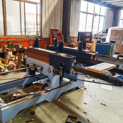 320 KG Peso de cinturón doble Sander 1500mm para la arena de borde Muebles de puertas de madera gabinetes