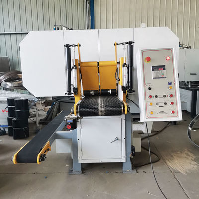 Máquina de sierra de banda horizontal fácil de usar para cortar troncos de secuoyas y madera fina