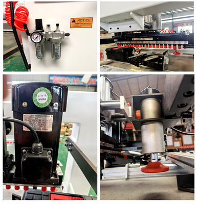 Máquina de perforación múltiple de tensión 380V 220V 410V 415V para soluciones de trabajo pesado de madera