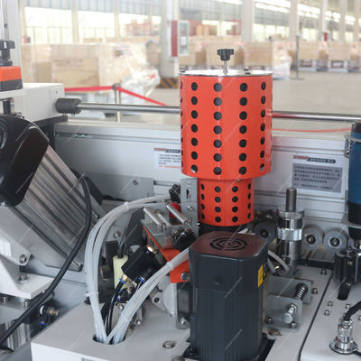 Máquina de bandaje de borde de pre fresado para carpintería con 45 ruedas de rodillo de presión y más