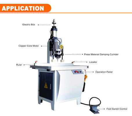 Profundidad máxima de perforación 60 mm MZ73031 Cabinet Hinge Boring Machine para bisagra vertical