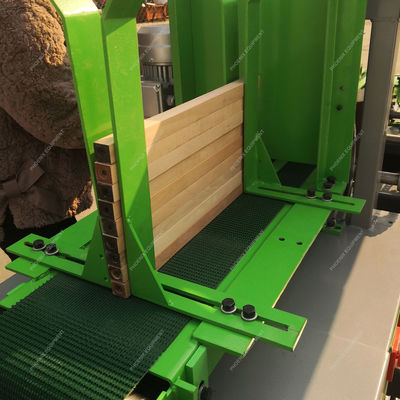 Máquina de lija de tira de madera con cuatro chambres y funcionalidad de lija de cuatro lados
