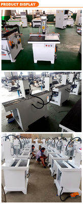Máquina de perforación de bisagra de número de línea única de 800x750x1700mm para perforación de gabinetes verticales