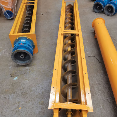 Diámetro del eje en espiral de 108 mm TDLXU330-5 transportador de tornillo sin eje en la industria personalizada