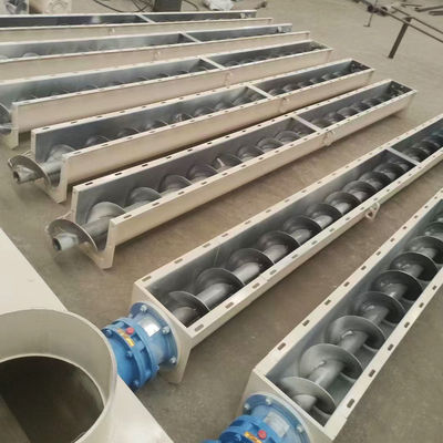 Profesional TDLXU330-5 personalizado en forma de U Pellet de cemento gusano Auger transportador de tornillo