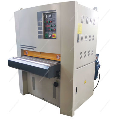 Máquina de lija de banda ancha totalmente automática de 20,25 kW de potencia ideal para obras de construcción