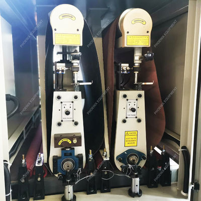Máquina de lija de cinturón de precisión totalmente automática para la línea de producción de madera
