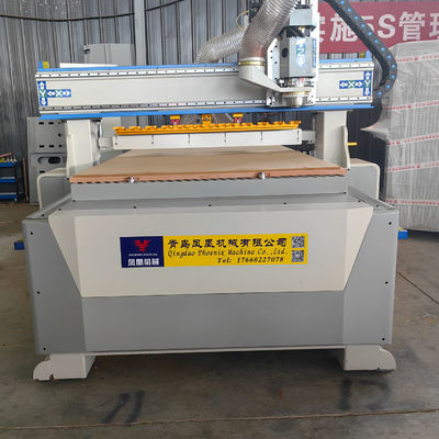9KW motor de huso de energía de la madera de trabajo Cnc máquina de encaminamiento de madera para cortar muebles de contrachapado