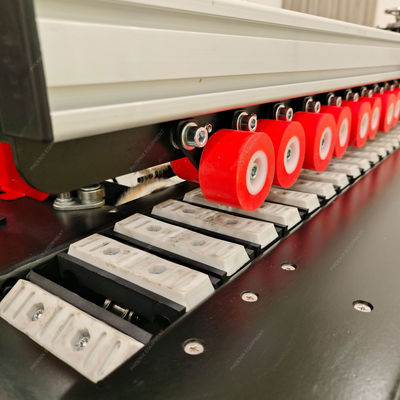Fácil de operar muebles PVC banda de borde rodillo de sujeción para máquinas de banda de borde