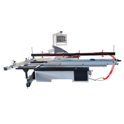 Maquinaria avanzada para la carpintería Sierra de paneles CNC con cerca automática y mesa corredera