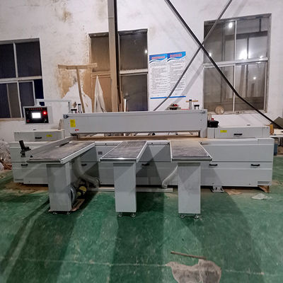Muebles de sierra de paneles CNC Solución automática completa de trabajo de la madera horizontal