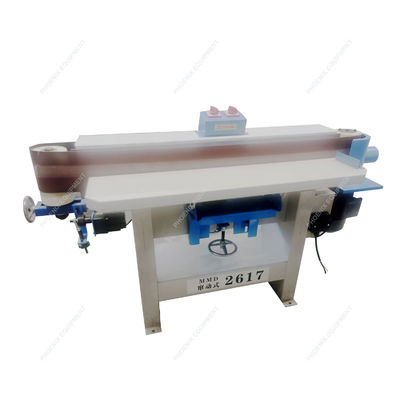 Maquina de lija de madera Mm2617 Cintura vertical de oscilación de borde lijadora con potencia total de 4kw