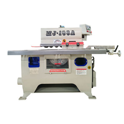 Máquina de corte de madera MJ163A de corte de madera de hoja única y línea recta