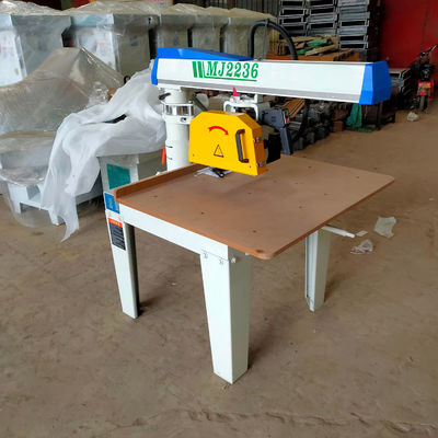 Equipo profesional de corte de madera MJ2236 / MJ2238 Serradura circular de brazo radial de mesa